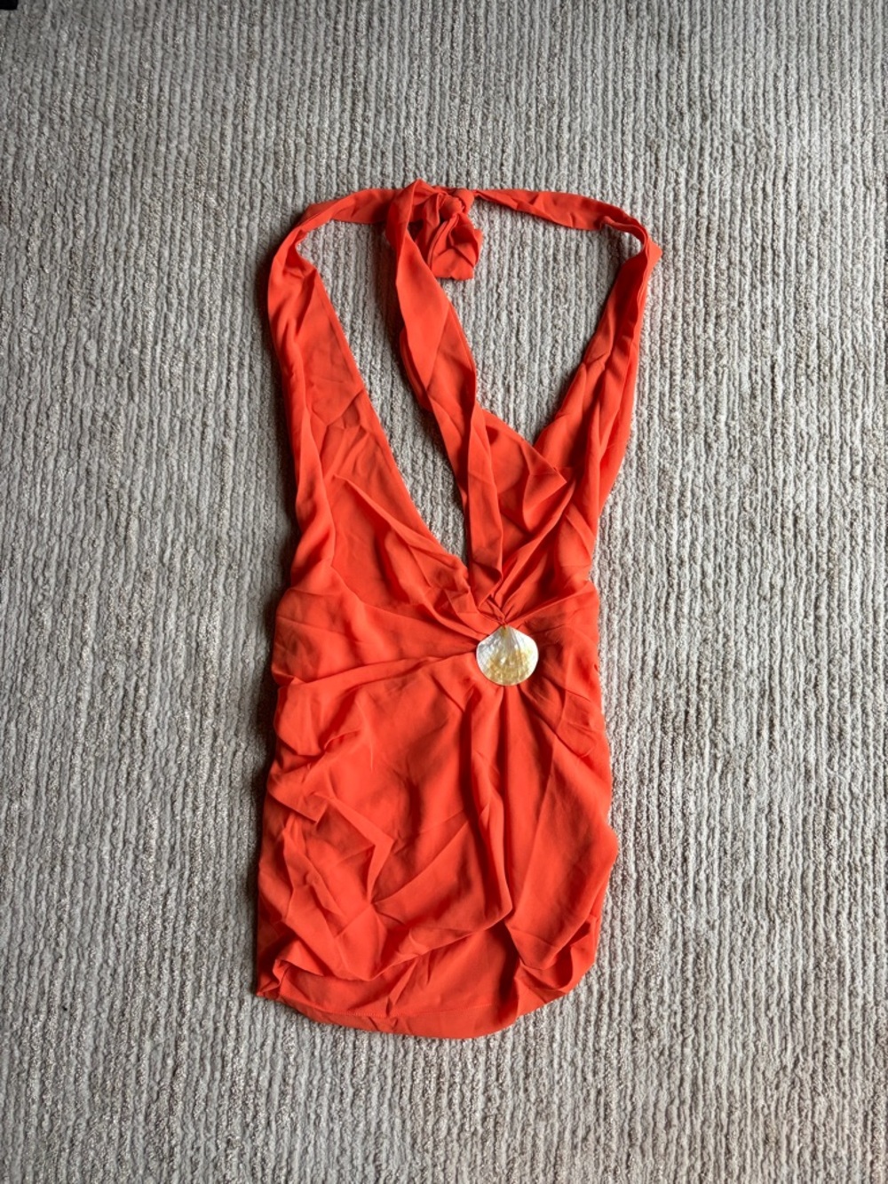 Peppermayo Eleanora Plunge Mini Dress